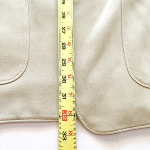 NWT Tommy Bahama 100 Silk St Thomas Men's Large Unstructured Blazer in Khaki - Picture 8 of 13